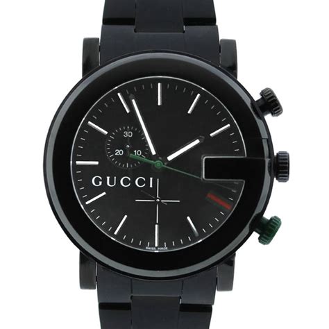 gucci watch men black